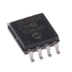 Microchip 25LC1024-I/SM, 1Mbit Serial EEPROM Memory, 50ns 8-Pin SOIJ Serial-SPI