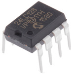 Microchip 24LC128-I/P, 128kbit Serial EEPROM Memory, 900ns 8-Pin PDIP Serial-I2C