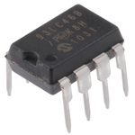 Microchip 93LC46B/P, 1kbit Serial EEPROM Memory, 200ns 8-Pin PDIP Serial-Microwire