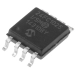 Microchip 24FC1025-I/SM, 1Mbit Serial EEPROM Memory, 400ns 8-Pin SOIJ Serial-I2C