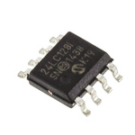 Microchip 24LC128-I/SN, 128kbit Serial EEPROM Memory, 900ns 8-Pin SOIC Serial-I2C