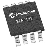 Microchip 24AA512-I/SN, 512kbit Serial EEPROM Memory, 900ns 8-Pin SOIC Serial-I2C