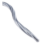 RS PRO Galvanised Metal Wire Rope, 50m