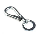 RS PRO Zinc Plated Steel Swivel Spring Hook