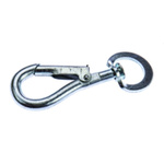 RS PRO Zinc Plated Steel Swivel Spring Hook