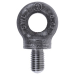 RS PRO Carbon Steel Eye Bolt, M10 Thread, 18mm Thread Length, 33mm Outer Eye Diameter