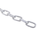 RS PRO Galvanised Steel Chain, 10m Length, 200 kg Lifting Load