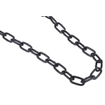 RS PRO Japanned Steel Chain, 10m Length, 37 kg Lifting Load
