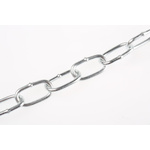 RS PRO Zinc Plated Steel Chain, 10m Length, 50 kg Lifting Load