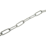 RS PRO Zinc Plated Steel Chain, 10m Length, 85 kg Lifting Load
