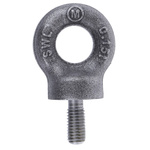 RS PRO Carbon Steel Eye Bolt, M8 Thread, 18mm Thread Length, 15mm Internal Eye Diameter, 33mm Outer Eye Diameter, 0.15t