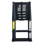 TUBESCA Telescopic Ladder Aluminium 15 steps 4.4m open length