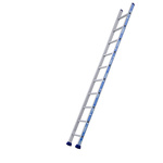 TUBESCA Aluminium 10 steps Ladder, 7.8m platform height, 2.97m open length
