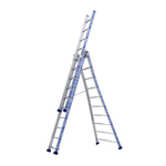 TUBESCA Aluminium Combination Ladder 10 steps 2.93m open length