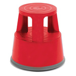 RS PRO 2 Tread Kick Step 0.445 m (Loaded) Platform Height, Red