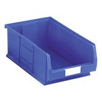 RS PRO PP Storage Bin, 200mm x 315mm, Blue