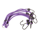 RS PRO 8 Hooks Bungee Cord, 800mm Long, 8 mm Diameter