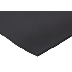 RS PRO Black Rubber Sheet, 1m x 600mm x 6mm