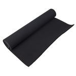 RS PRO Black Rubber Sheet, 1m x 2m x 10mm