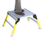 RS PRO 2 Tread Aluminium Steps 0.47m Platform Height