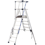 TUBESCA 1.07 → 1.53m Aluminium Work Platform, 150kg Load
