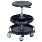 Bott PUR Mobile Stool 0.51 → 0.77m Platform Height, Black
