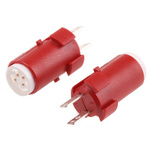 LED Reflector Bulb, Red, 5V dc