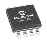 Microchip 24FC04-I/MS, 4kbit EEPROM Chip, 450ns 8-Pin MSOP Serial-2 Wire
