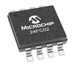 Microchip 24FC02-I/MS, 2kbit EEPROM Memory Chip, 3500ns 8-Pin MSOP Serial-2 Wire