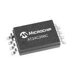 Microchip AT24C256C-XHL-T, 256kbit EEPROM Memory Chip, 450ns 8-Pin TSSOP-8 Serial-2 Wire, Serial-I2C