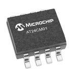 Microchip AT24CM01-SSHD-B, 1Mbit EEPROM Memory Chip, 550ns 8-Pin SOIC-8 Serial-2 Wire, Serial-I2C
