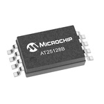 Microchip AT25128B-XHL-B, 128kbit EEPROM Memory Chip, 80ns 8-Pin TSSOP-8 Serial-SPI