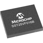 Microchip NOR 16Mbit SPI Flash Memory 8-Pin WSON-8, SST25VF016B-50-4I-QAF-T