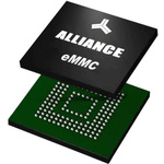 Alliance Memory NAND 8GByte eMMC Flash Memory 153-Pin FBGA, ASFC8G31M-51BIN