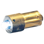 LED Reflector Bulb, BA9s, Blue, Single Chip, 9.8mm dia.