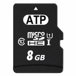 ATP 8 GB MicroSDHC Card Class 10, UHS-1 U1