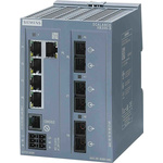 Siemens Ethernet Switch, 5 RJ45 port, 24V dc, 10 Mbit/s, 100 Mbit/s Transmission Speed, DIN Rail Mount