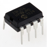 Microchip SRAM, 23K256-I/P- 256kbit