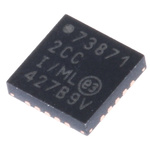 Microchip MCP73871-2CCI/ML, Battery Charge Controller IC, 4.5 to 6 V, 1A 20-Pin, QFN