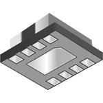 Texas Instruments TPS82130SILT, 1-Channel, Step Down DC-DC Converter, Adjustable, 0A 8-Pin, uSiP