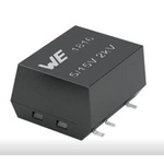 Wurth Elektronik 176881212, 1-Channel, Isolated, Un-Regulated DC-DC Converter, 200mA 8-Pin, SMT