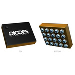 DiodesZetex AP72200CT20-7, Dual-Channel, Step-Down/Up DC-DC Converter, 2A 20-Pin, WLCSP-20