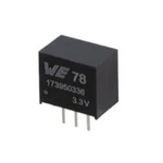 Wurth Elektronik 173950336, 1-Channel, Step Down DC-DC Converter, 500mA 3-Pin, SIP