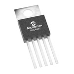 Microchip MIC4451ZT, MOSFET 1, 12 A, 20V 5-Pin, TO-220