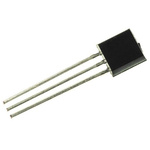 Diodes Inc Adjustable Shunt Voltage Reference 2.5V ±0.5 % 3-Pin TO-92, AP431IAZTR-G1