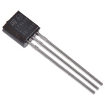 STMicroelectronics L79L05ACZ, 1 Linear Voltage, Voltage Regulator 100mA, -5 V 3-Pin, TO-92