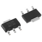 Texas Instruments LM1117IMP-ADJ/NOPB, 1 Low Dropout Voltage, Voltage Regulator 1.5A, 1.25 → 13.8 V 3+Tab-Pin,