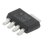Texas Instruments LP38692MP-3.3/NOPB, 1 Low Dropout Voltage, Voltage Regulator 1A, 3.3 V 5+Tab-Pin, SOT-223