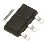 Texas Instruments LM317DCYR, 1 Linear Voltage, Voltage Regulator 1.5A, 1.25 → 37 V 3+Tab-Pin, SOT-223