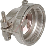 Amphenol Industrial, 97Size 36 Straight Cable Clamp, For Use With Jacketed Cable, Wires Protected by Tubing